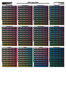 cmyk color codes chart pdf